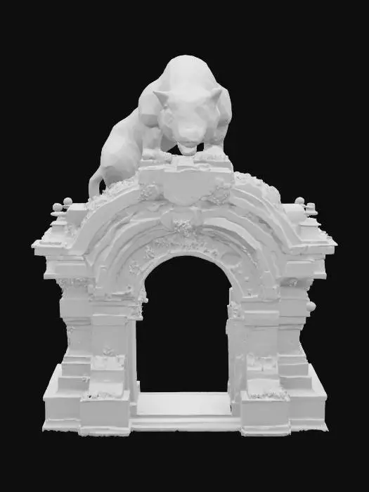3D model for Trial of the Tigress, #arch#