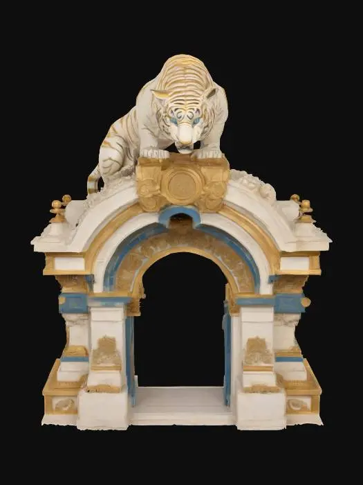 3D model for Trial of the Tigress, #arch#