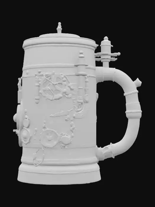 3D model for Steampunk Stein