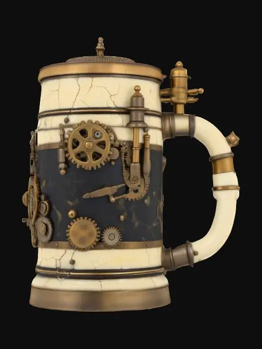 3D model for Steampunk Stein