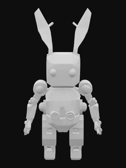 3D model for Aiko's Rabbit