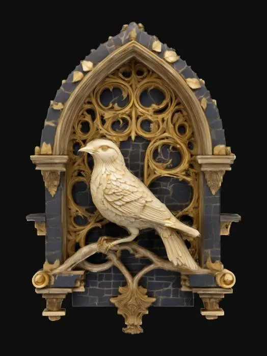 3D model for Aegis of the Gothic Raven