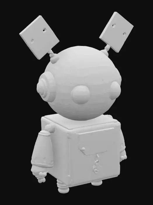 3D model for Aiko's Toy Robot