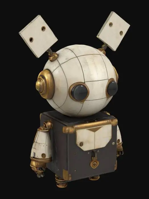 3D model for Aiko's Toy Robot