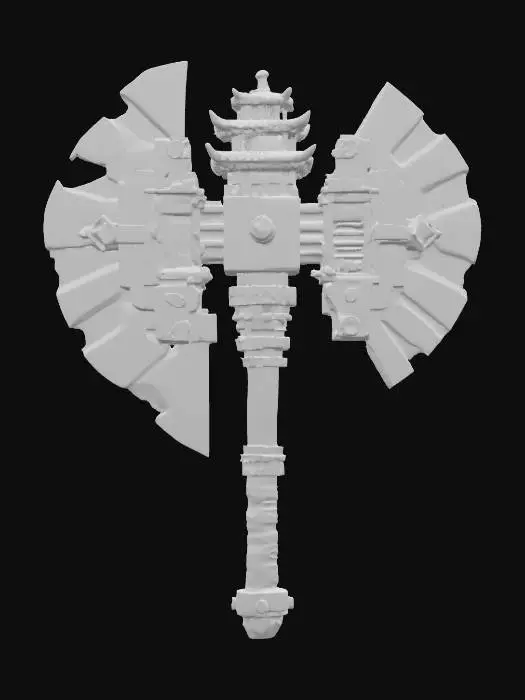 3D model for Axe of the Pagoda