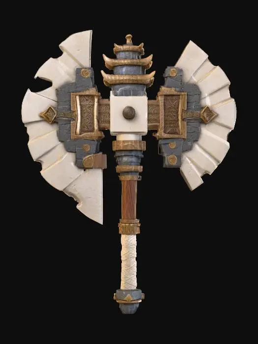 3D model for Axe of the Pagoda