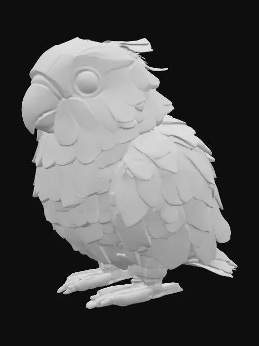 3D model for Tori-chan