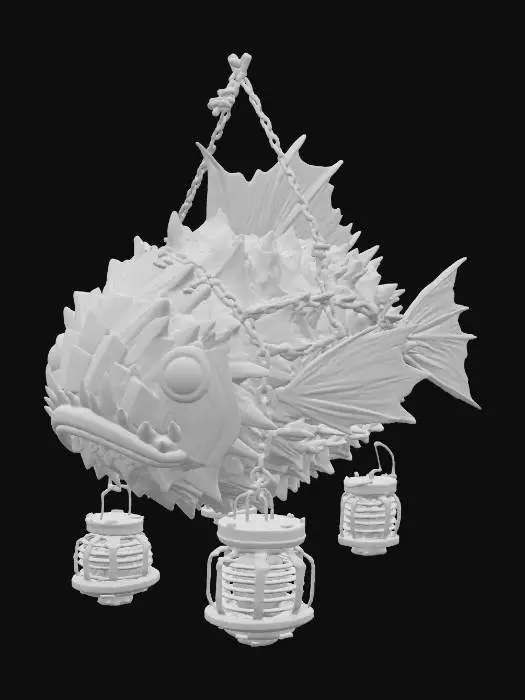 3D model for Angler Lantern