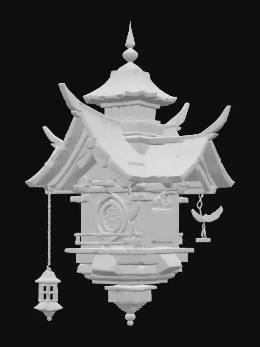 3D model for Lantern Pagoda