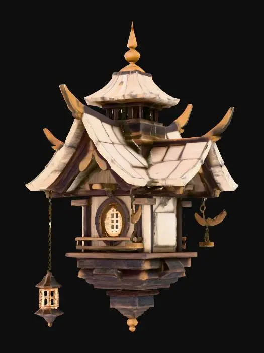 3D model for Lantern Pagoda