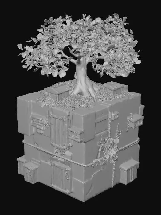 3D model for Bonsai mystery box