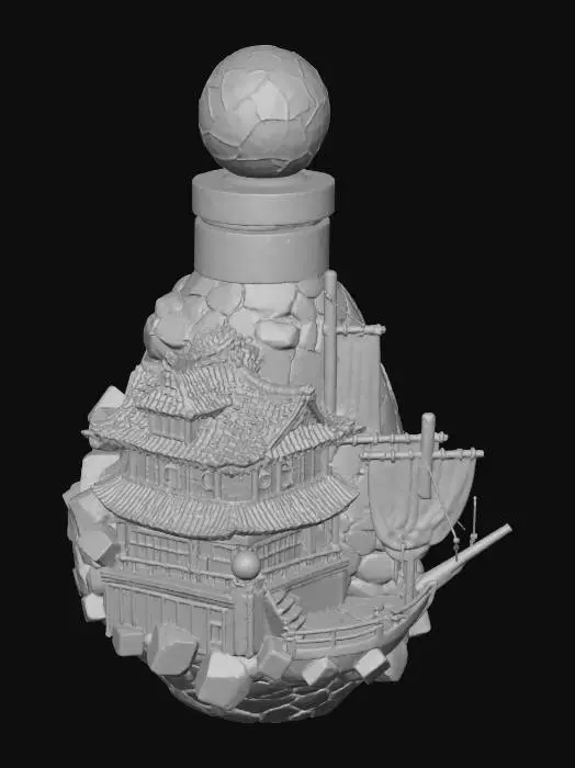 3D model for Essence of Exploration