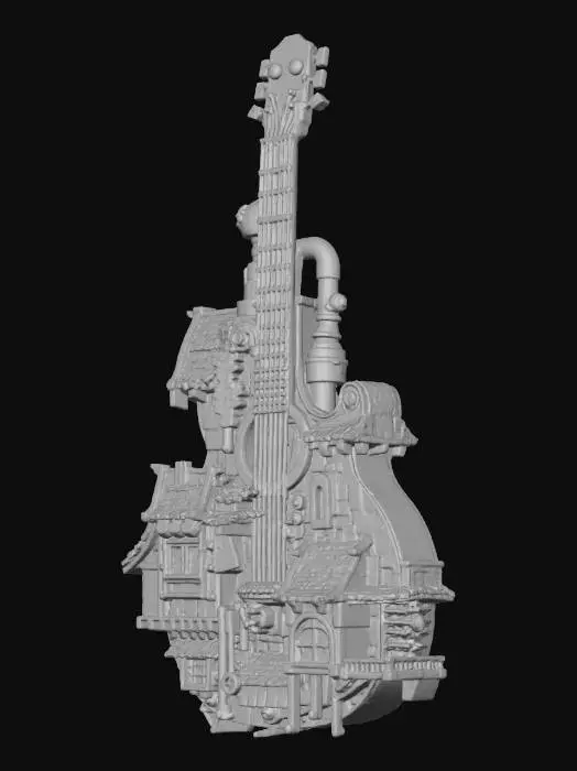 3D model for Harmonious Architecture