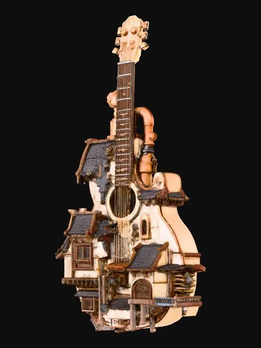 3D model for Harmonious Architecture