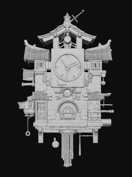 3D model for Timeless Architecture