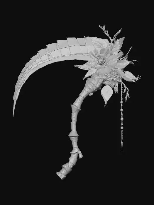 3D model for Ethereal Scythe, #villain#