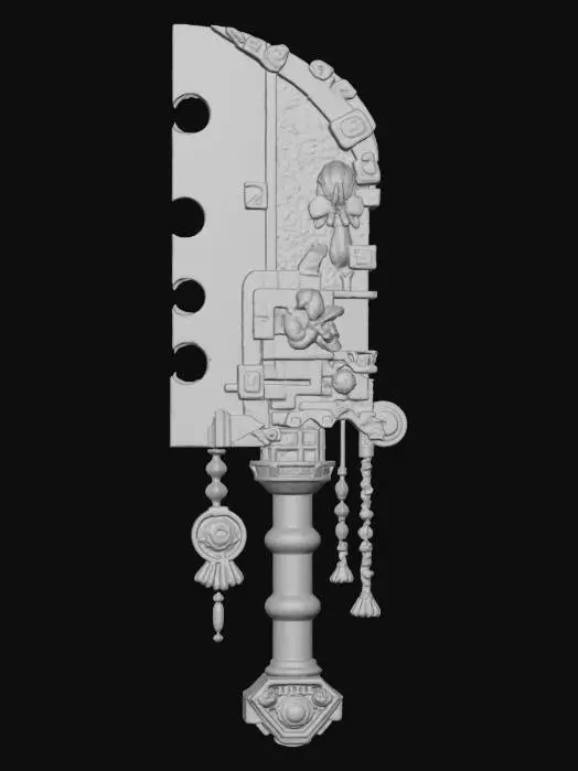 3D model for Mechanical Relic, #villain#
