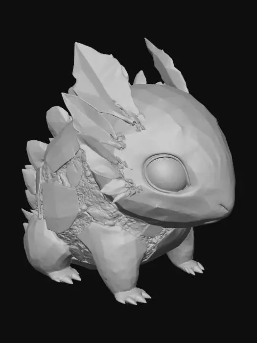 3D model for Gilded Guardian