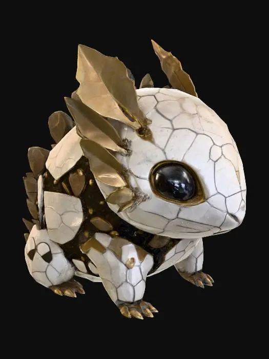 3D model for Gilded Guardian