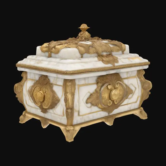 3D model for Opulent Reliquary Box