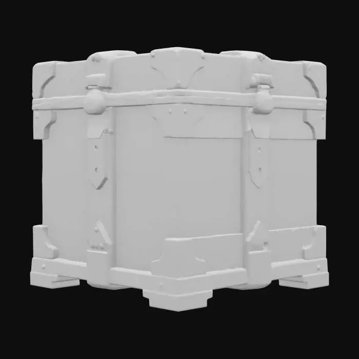 3D model for Ornate Crate