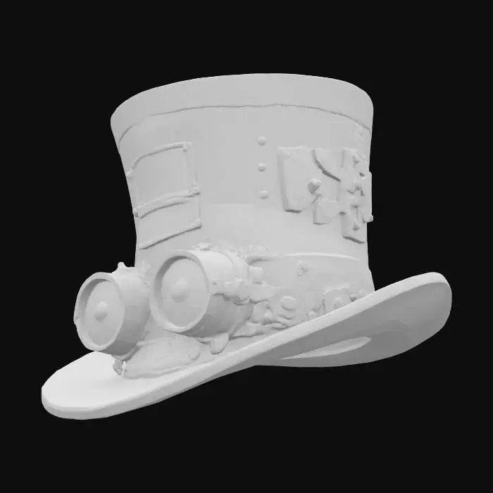 3D model for White Hat Gentleman