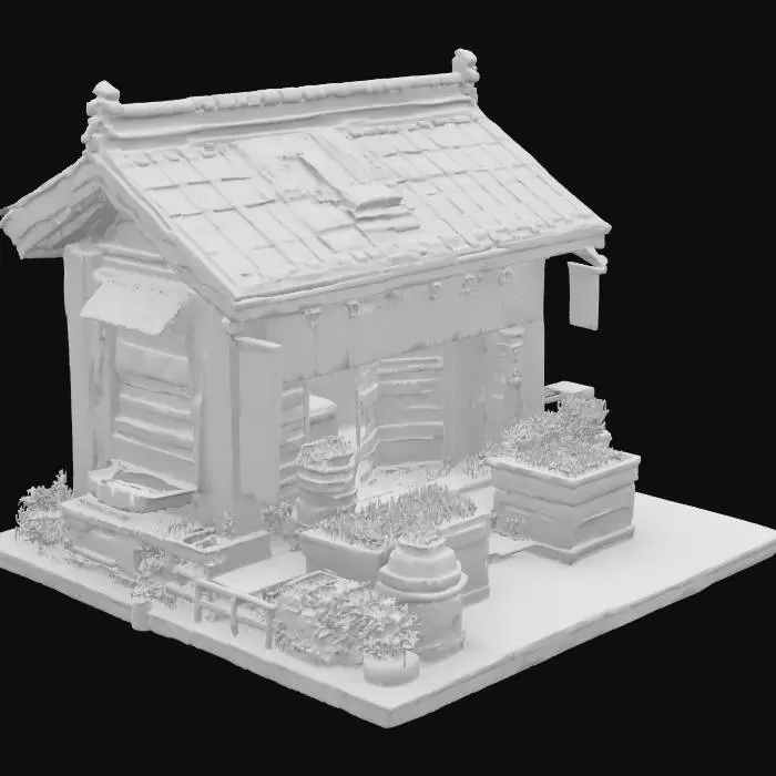 3D model for Market Stall