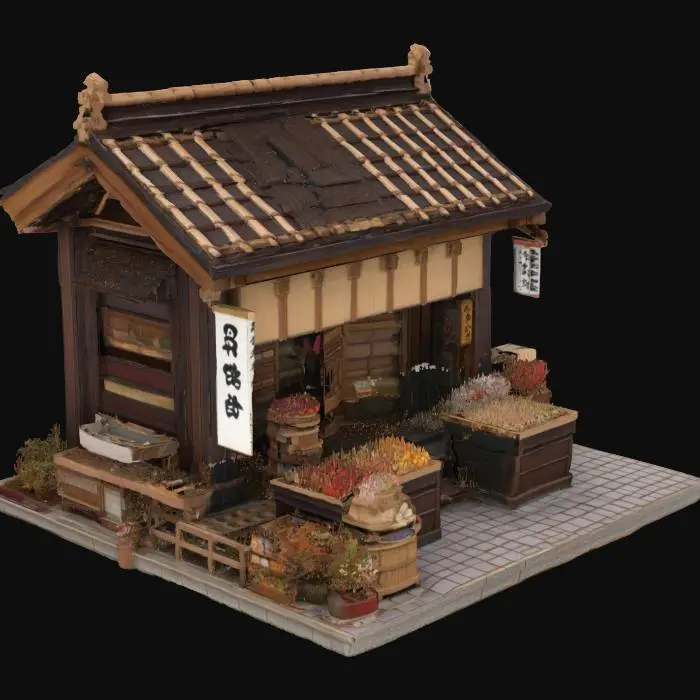 3D model for Market Stall