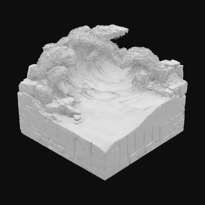 3D model for Tidal Waves, #ocean#