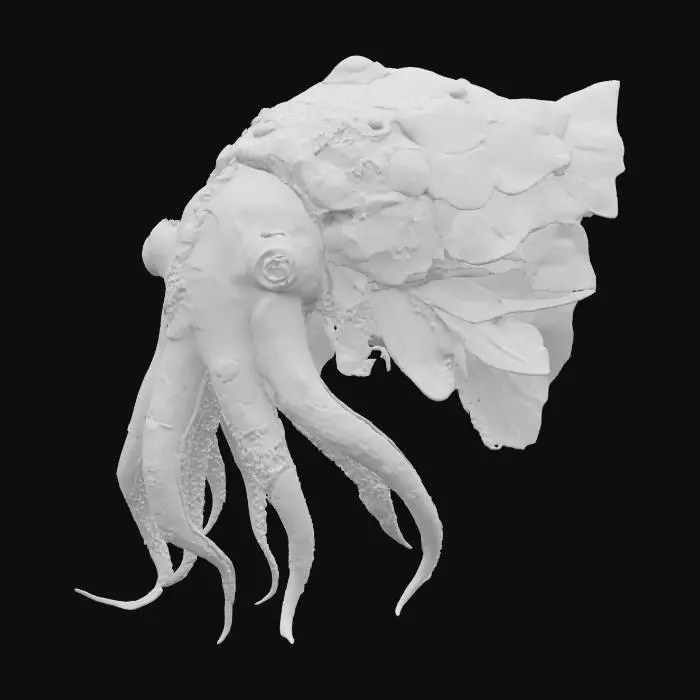 3D model for Aiko's Cuttlefish, #ocean#