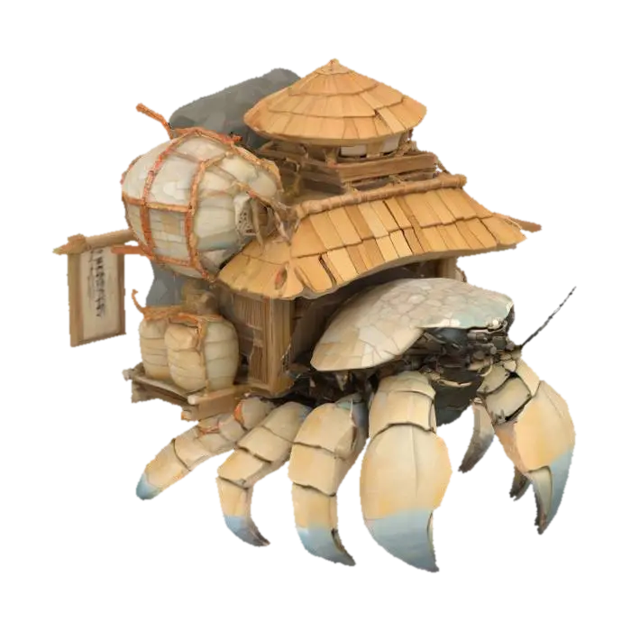 Modelong 3D na Aiko's Hermitage, #ocean# - Home, ginawa ng AI