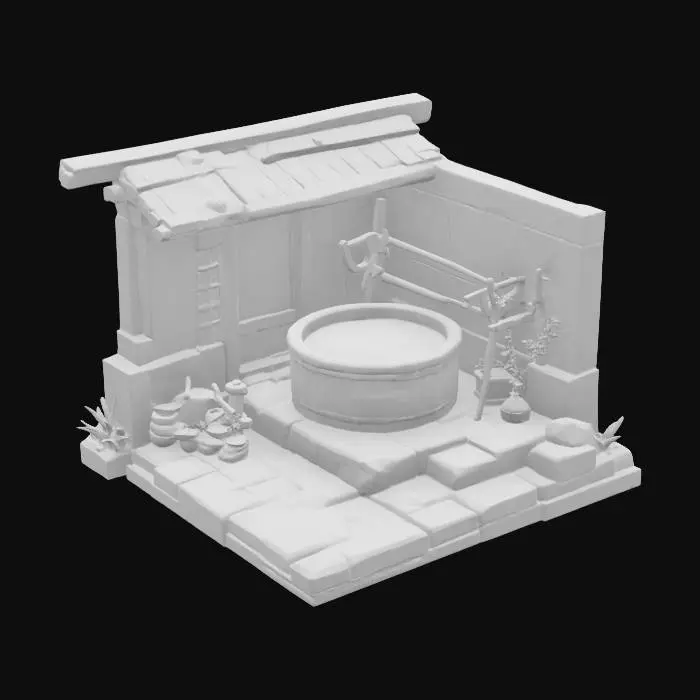 3D model for Hinoki Hideaway