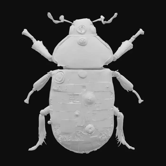 3D model for Steampunk Scarab