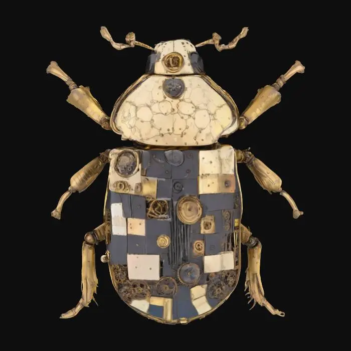 3D model for Steampunk Scarab