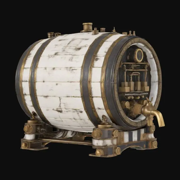 3D model for Cask of Fortunato
