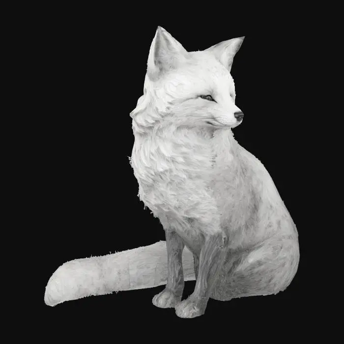 3D model for Inari Okami, #SketchTo3D#