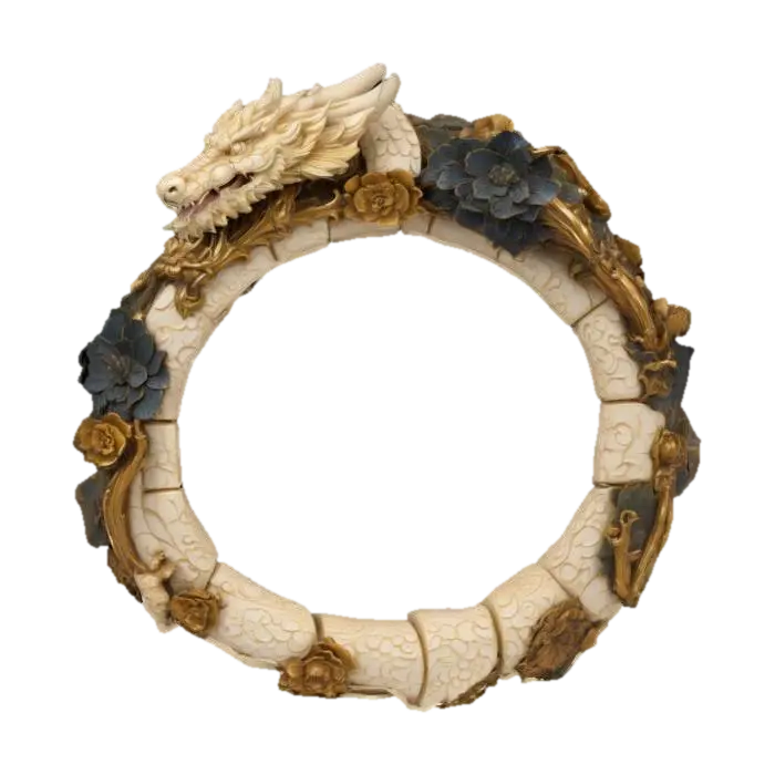 Dragon's Embrace - Carving 的 AI 生成 3D 模型