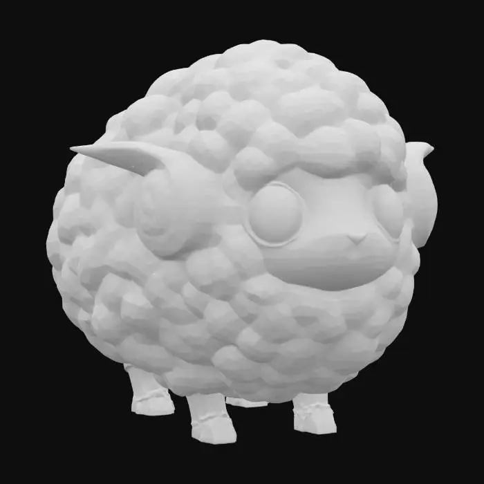 3D model for Aiko's Sheep