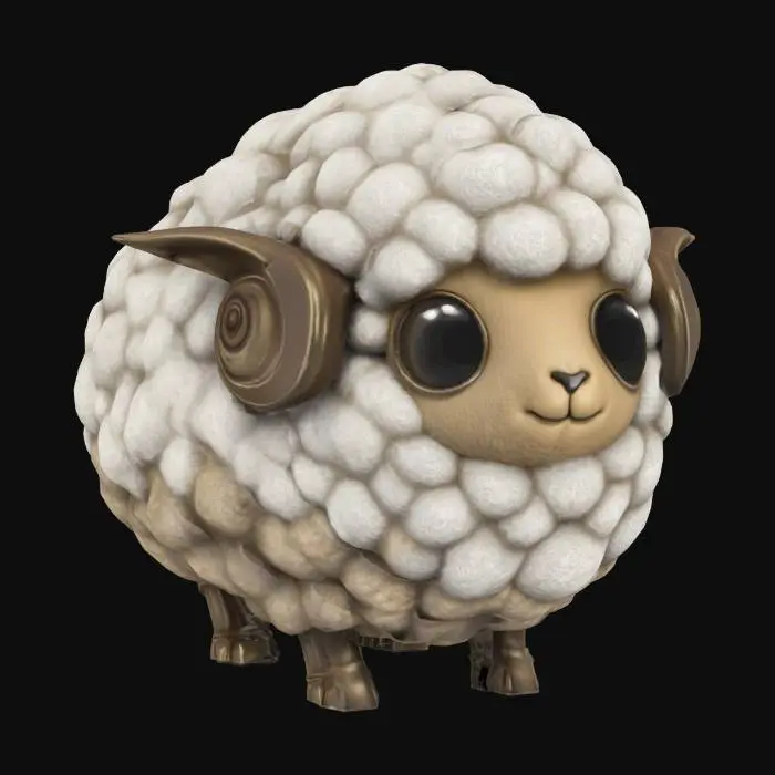 3D model for Aiko's Sheep
