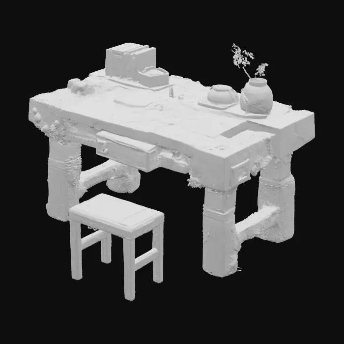 3D model for Study Desk