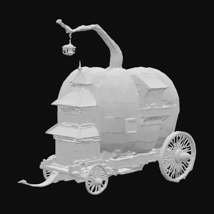 3D model for Pumpkin Carriage