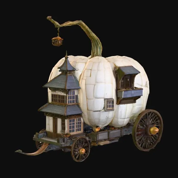 3D model for Pumpkin Carriage