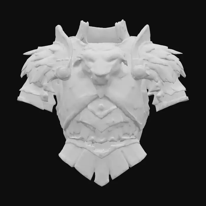 3D model for Lionheart Armor