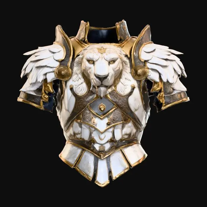3D model for Lionheart Armor