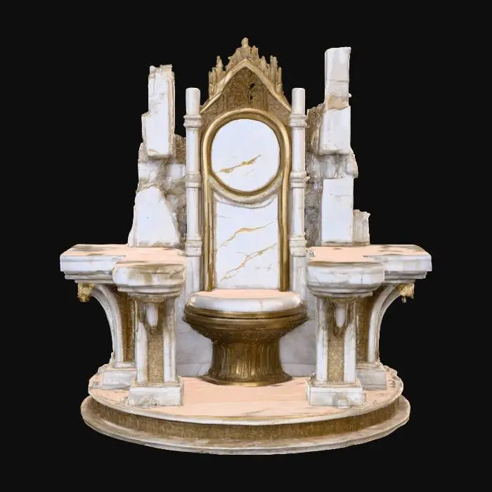 3D model for Throne of the Hierophant 