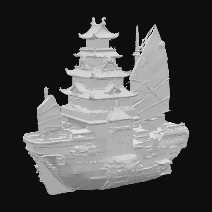 3D model for Sailing Shiro