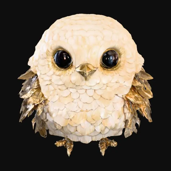 3D model for Golden Snowbird