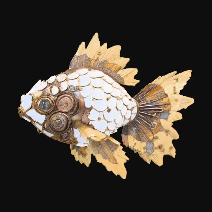 3D model for Mechanical Koi