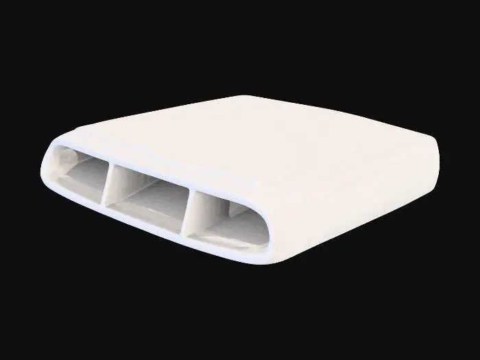 3D model for bonnet scoop