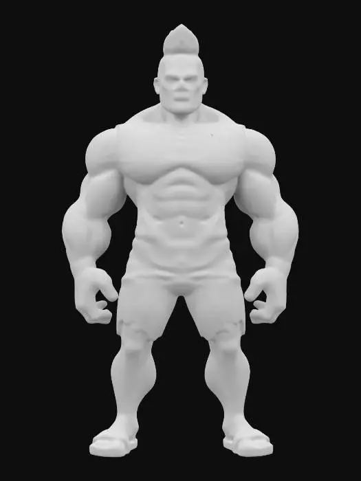 3D model for gigachad sigma 